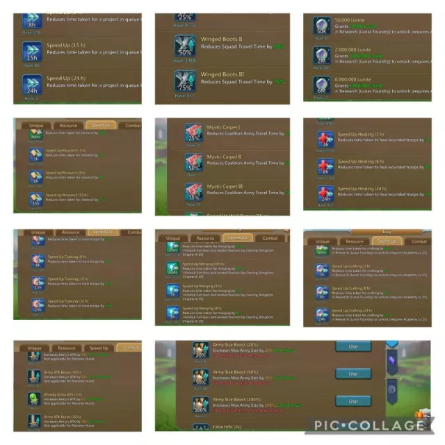 low quest might  / 9 mythic champs · 3 / 6