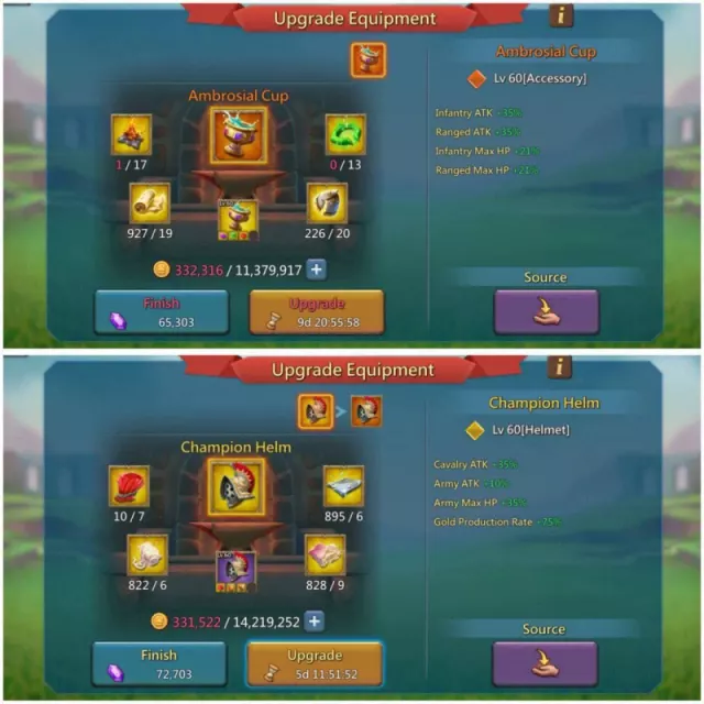 9+1 Champ - 5+1 Cup · 1 / 6