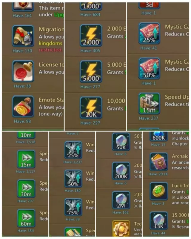 Low might hight stats RL / 7 mystic champs, 4+1 cups · 1 / 6