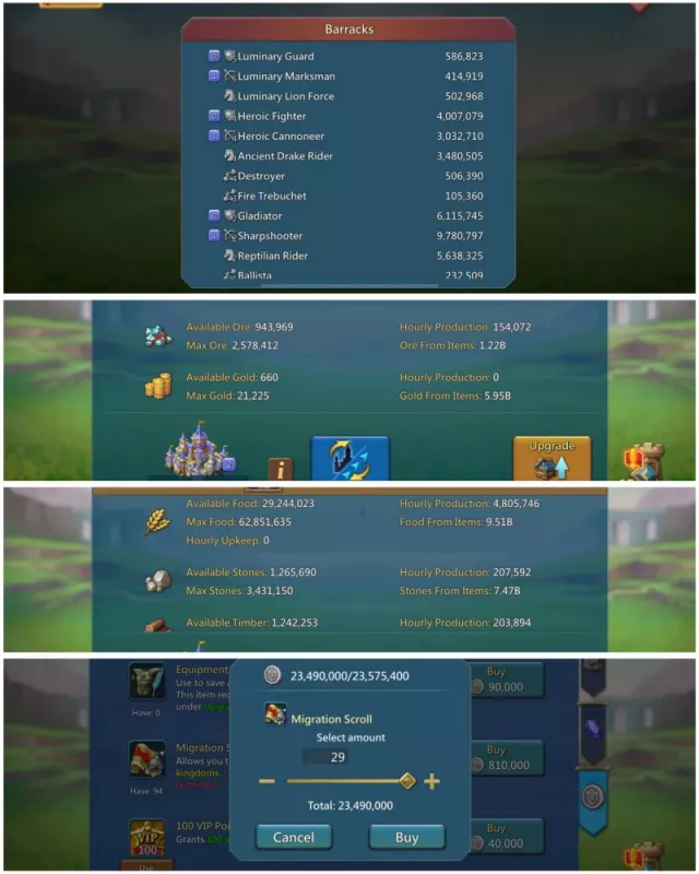 3x11k Gold - 1536-1415-1502% stats · 2 / 6