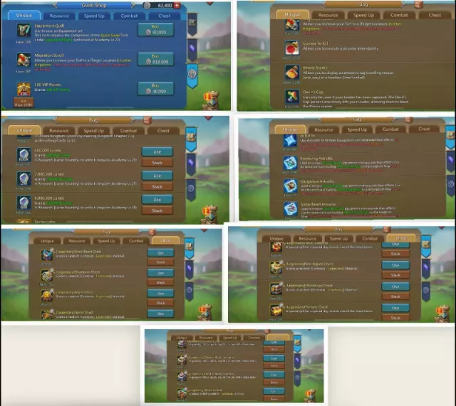 16 mystic champs + 6 cups · 2 / 8