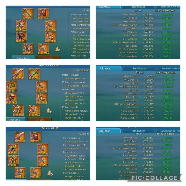 Full Champ 3-11k Gold / 1750% stats · 3 / 6