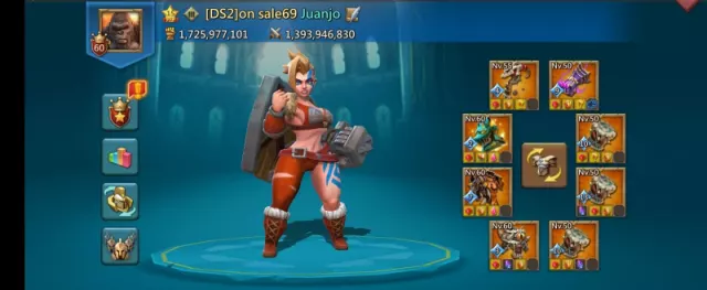 2 champ orange + 1 Gold /stats 1000% 950% · 15 / 75