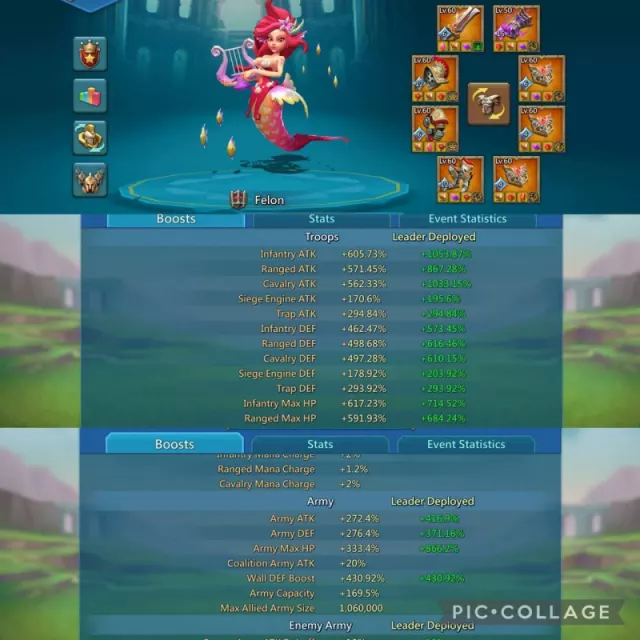 13+1 champ / 1504-1459-1466 blasts · 6 / 6