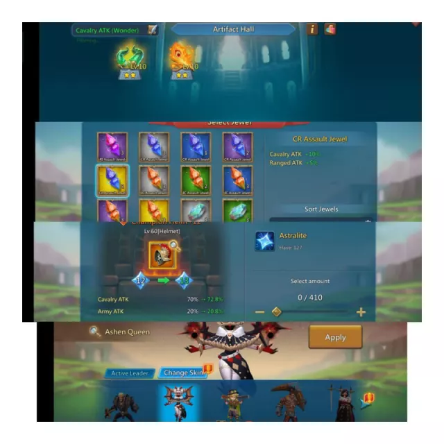 17 champ1*15 and 4 lvl 12 champ · 1 / 9
