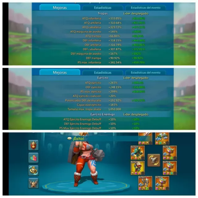 Low might /  3+1 champ mythic · 2 / 4