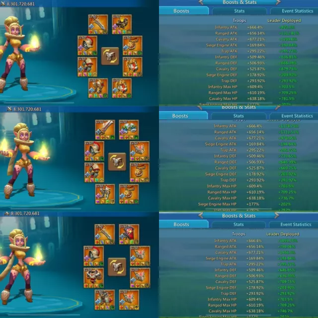 3x11k Gold / 1600% stats · 3 / 5
