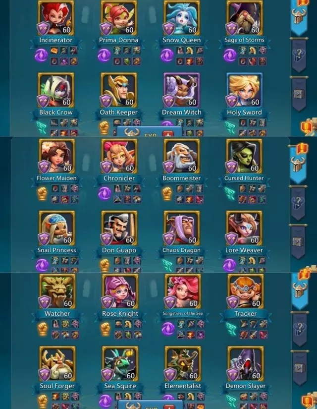 1116–1225-1203% stats / Low Quest Might · 4 / 6