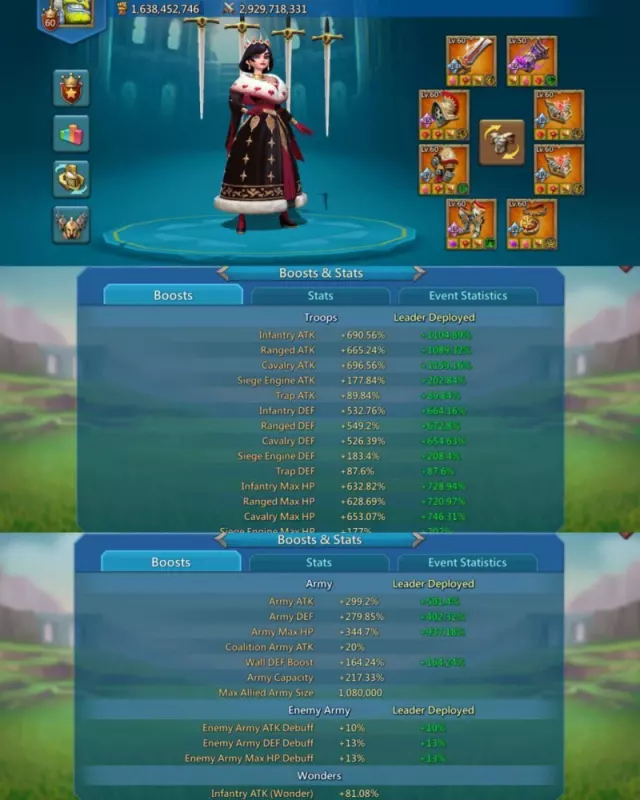 Can go k1146 / 690%, 665%, 695% B Stats · 6 / 9