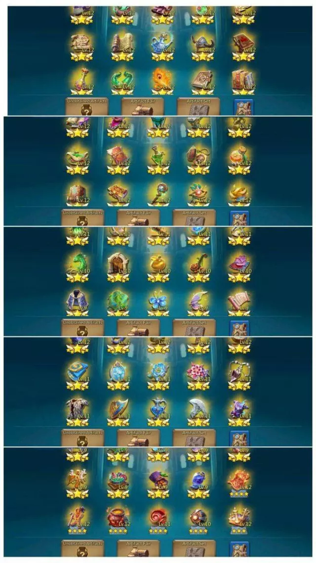5 Lv.15, 7 Lv.12 Champs · 3 / 6