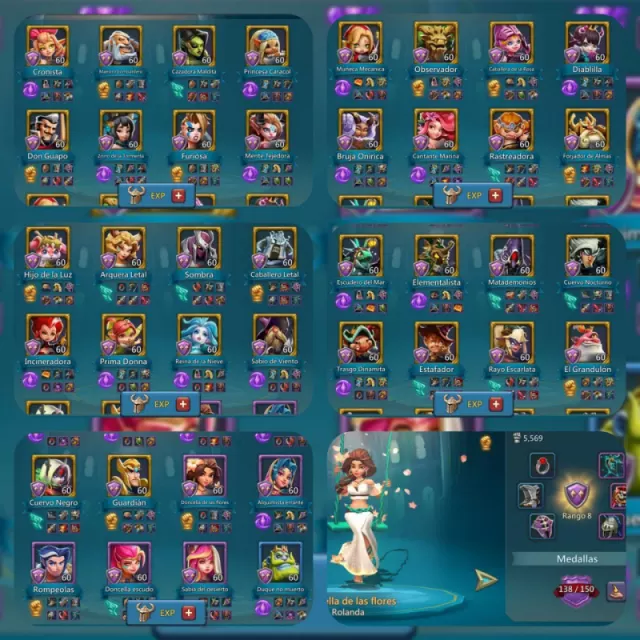 Low quest might  7 champs 5 cups · 4 / 5