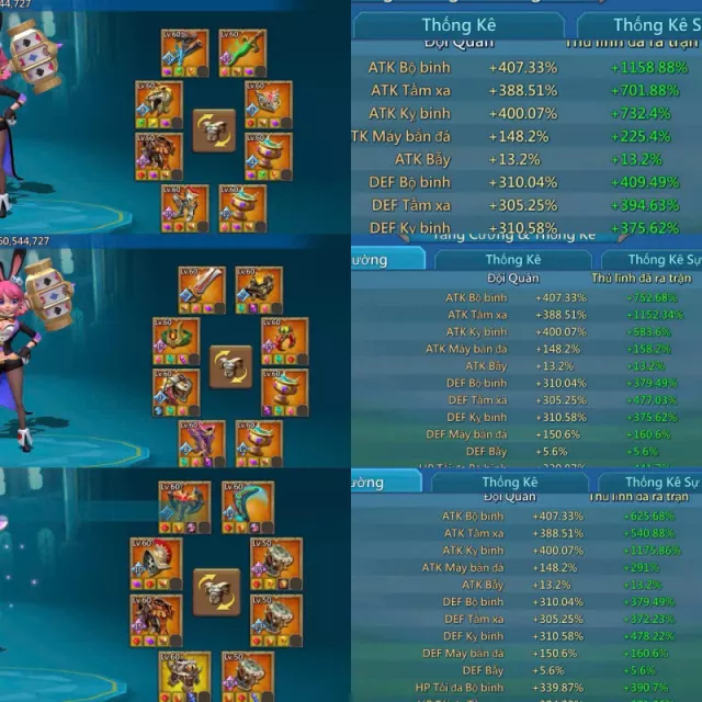 Can go k1567 / 1150% stats · 7 / 8