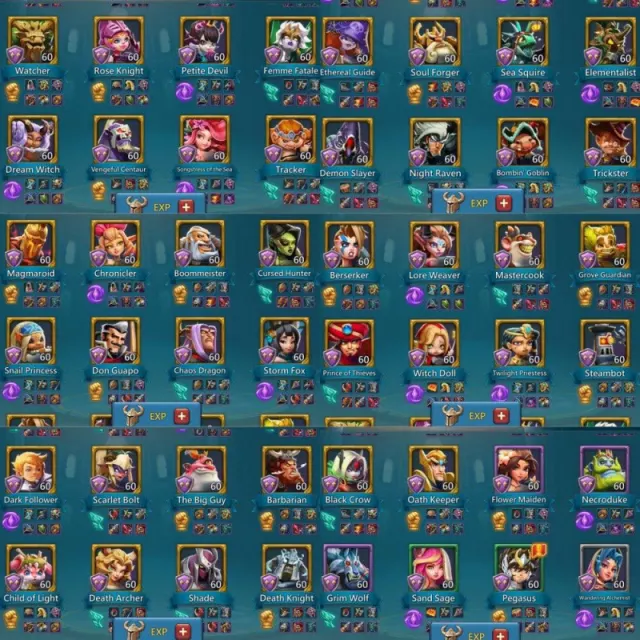 Full Champ / 1209-1107-1193% stats · 5 / 6