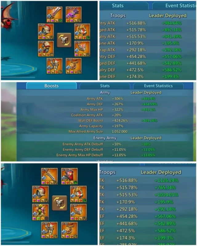 516-515-515% Base stats · 2 / 4