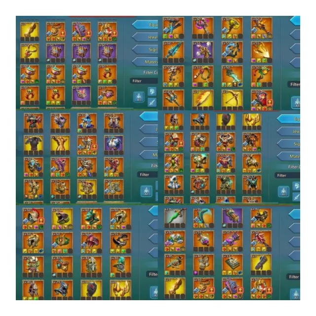 7 champ / Max stats 1313% 1238% 1258% · 6 / 6