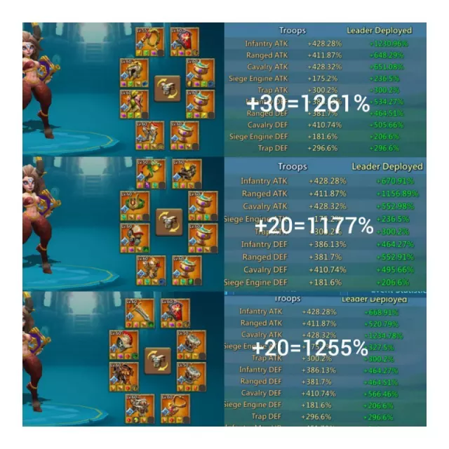10mythic champ  / 3 lvl 12*1 lvl 11 · 5 / 6