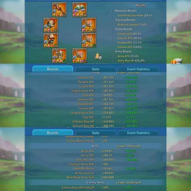 Can go K1854 / Max stats: 1177-1152-1194% · 1 / 7
