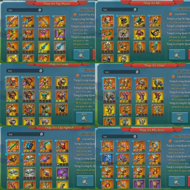 Low quest might / 119 bless  / Base atk: 711-696-709 · 3 / 8