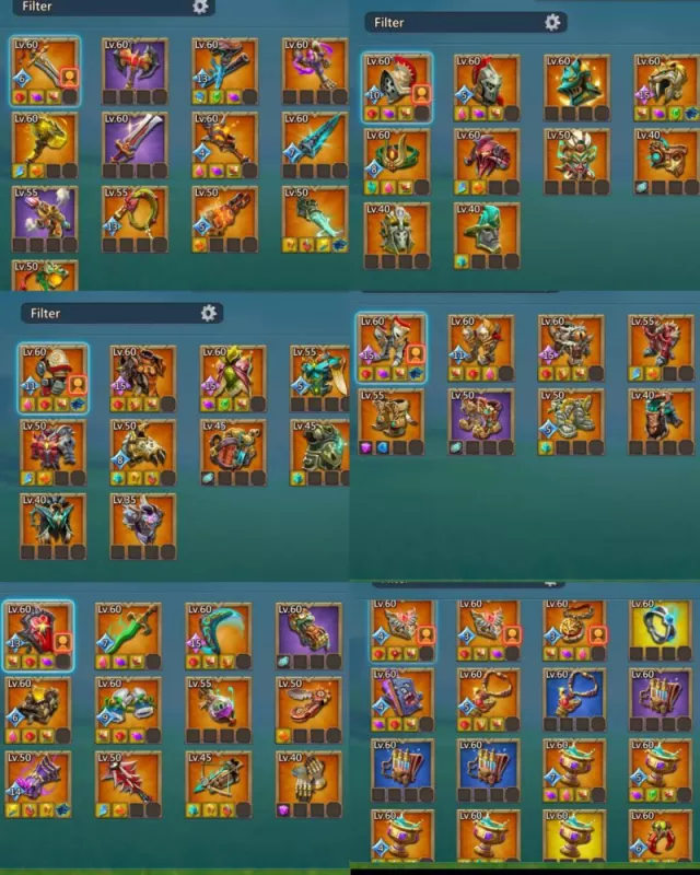 Low Might RL, Base Stats 546/536/553 · 6 / 8