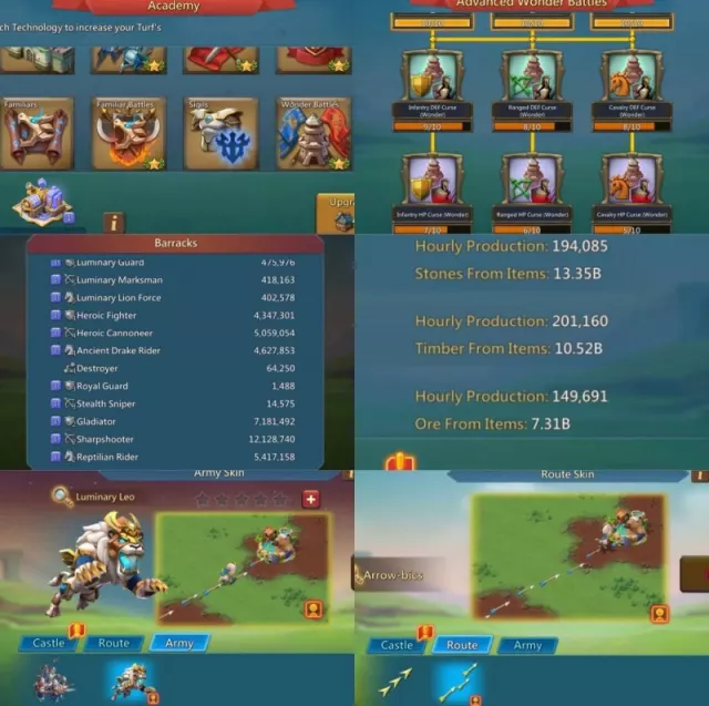 Can go K1647 / 611~60 blessed~763lvls · 3 / 6