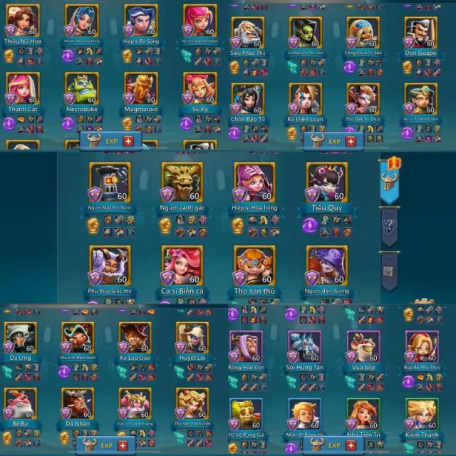 Low quest might / 119 bless  / Base atk: 711-696-709 · 1 / 8