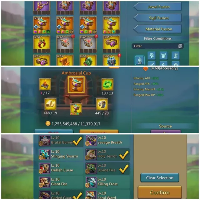 Low quest might /  5+1 champ · 4 / 7