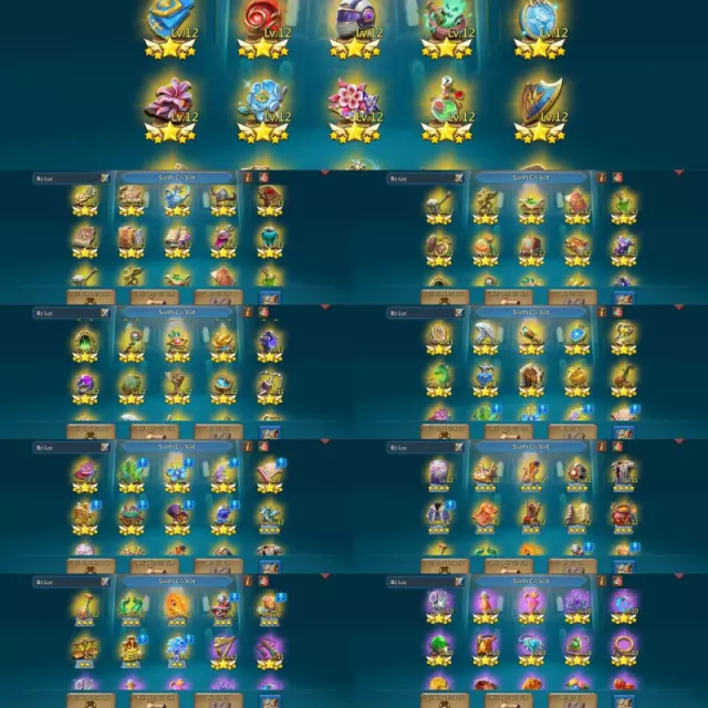 3*11k low might / 5lvl15 inc 1 accessory · 2 / 9