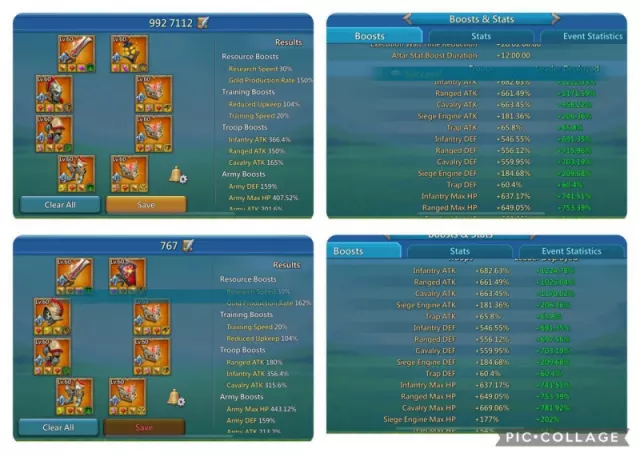 3 11K + Oracle / 682-661-663 base stats! · 4 / 9