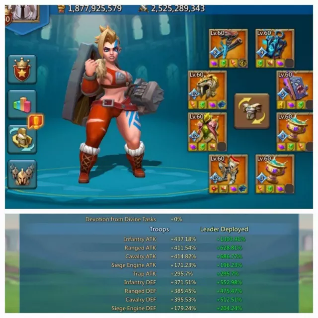1328-1261-1288% stats / Full Champ - 2 Lv.12 · 6 / 8