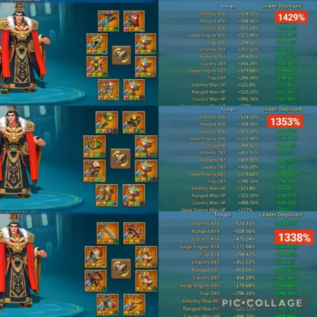 3 11k gold  1 skin lead / Castle lv4 · 4 / 6