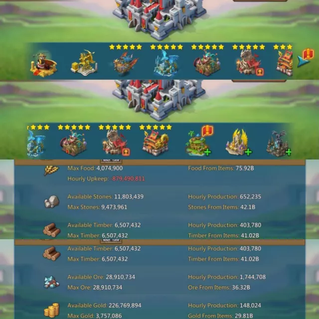 3x11k Heroes Gold / 9+1 Champs - 7 Cups · 3 / 9