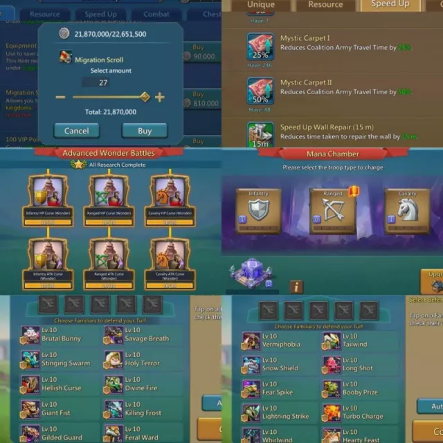Full Champ / 5 Cups  / 1162-1117-1186% stats · 3 / 6