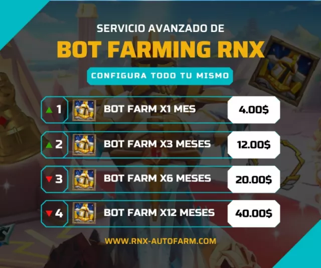 BOT FARM LORDS MOBILE · 1 / 29