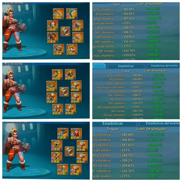 Hermosa full champ stats +1200% · 4 / 4