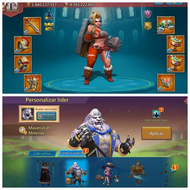 Rallylead  stats 1270% 2 champ lvl 12 · 3 / 5