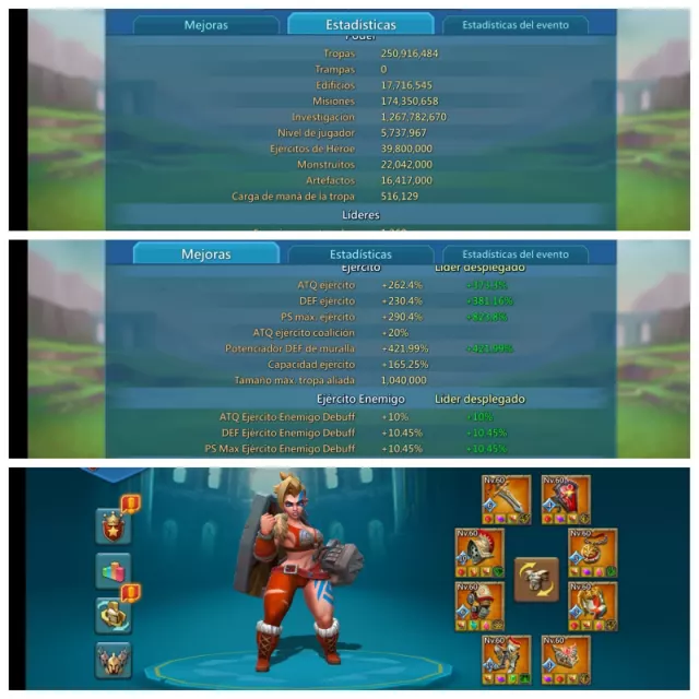 Hermosa full champ stats +1200% · 2 / 4