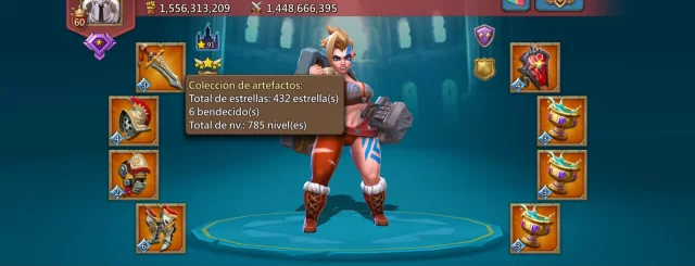 CUENTA LORDS MOBILE | 6 CHAMP | REF 38F9D