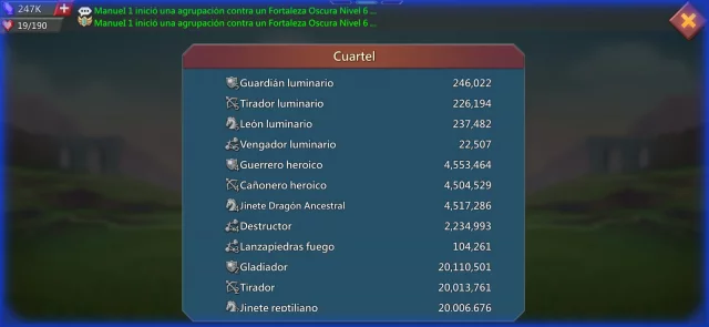 CUENTA LORDS MOBILE 1.98B PODER | 75M TROPAS T5/T4 | REF 4810 · 7 / 36