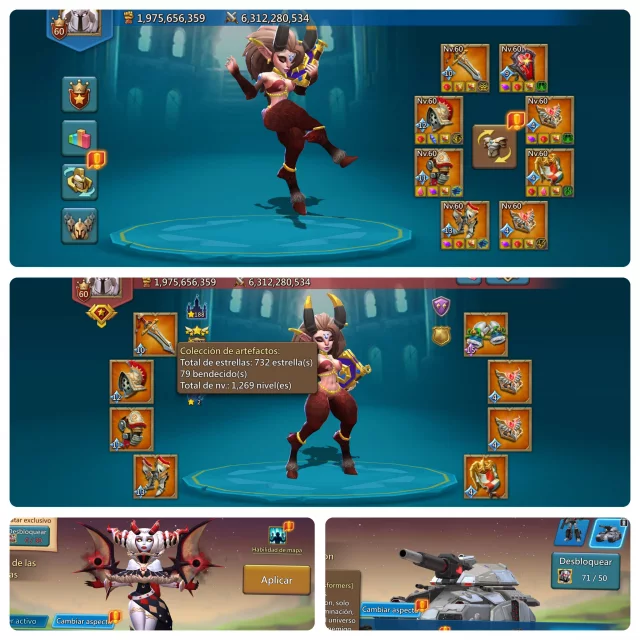 CUENTA LORDS MOBILE | 1 CHAMP | REF 82E1D · 2 / 2